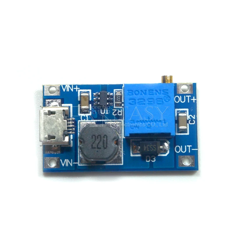 Повышающий Модуль постоянного тока 5 шт. импульсный 2 А модуль LM2577 Широкий Входное