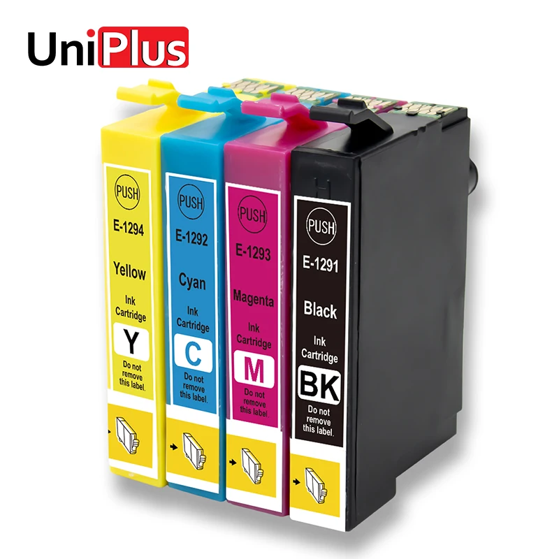 Картридж чернильный UniPlus T1291 1291 1292 1293 1294 совместимый с Epson SX535WD SX620FW BX925FW BX305FW