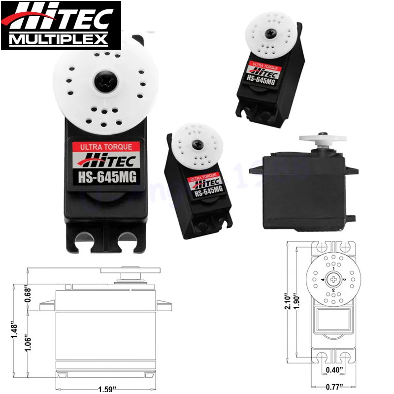 Оригинальный Hitec 645 мг HS645 HS рулевой сервопривод|servo mg|servo hitechitec servo |