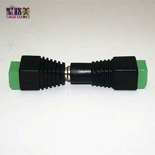 Адаптер питания постоянного тока со штекером папа мама 5 мм x 2 1 для светодиодной