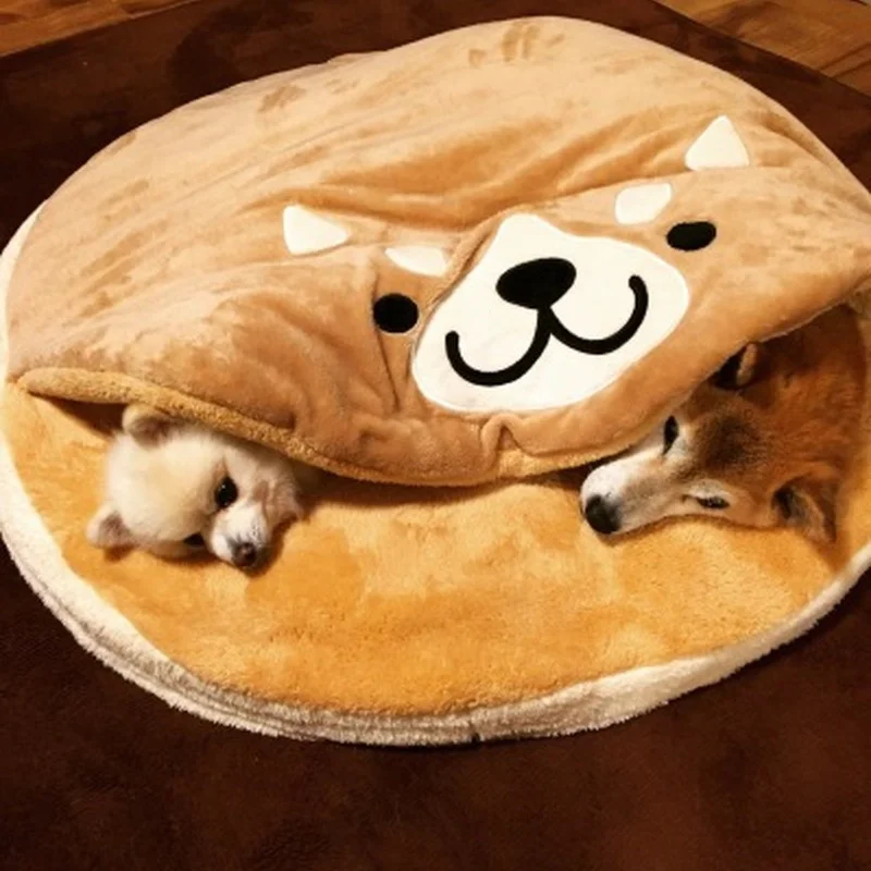 Креативный коврик для домашних питомцев Сиба ину плюшевый с коротким ворсом