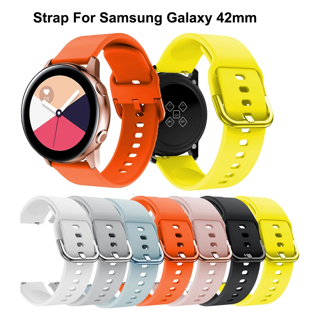 Оригинальный силиконовый спортивный ремешок для часов Galaxy watch active смарт Samsung S2