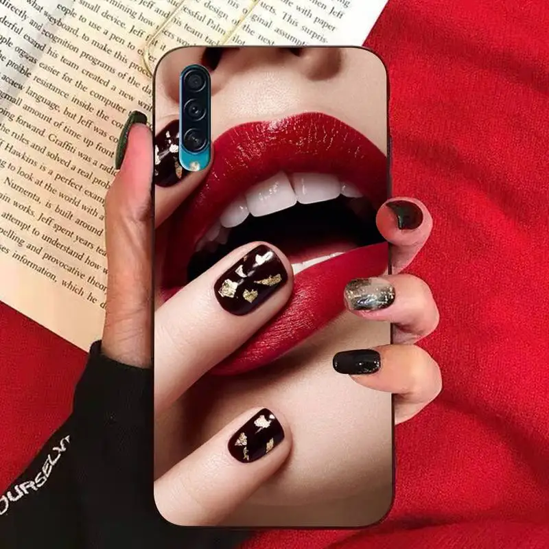 TOPLBPCS красного цвета пикантные женские туфли с рисунком в виде губ для девочек