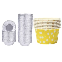 100x cupcake wrapper paper cake case baking cups liner 500pcs disposable baking circular egg tart tins cake cups mould