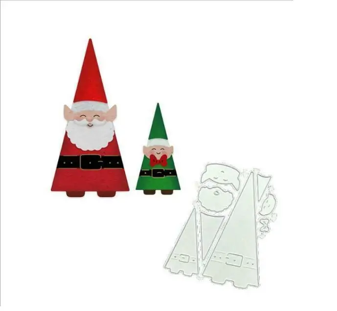 

Hat triangle Christmas Dies Metal Cutting Dies Stencils For DIY Scrapbooking Decorative Embossing Handcraft Die Cutting Template