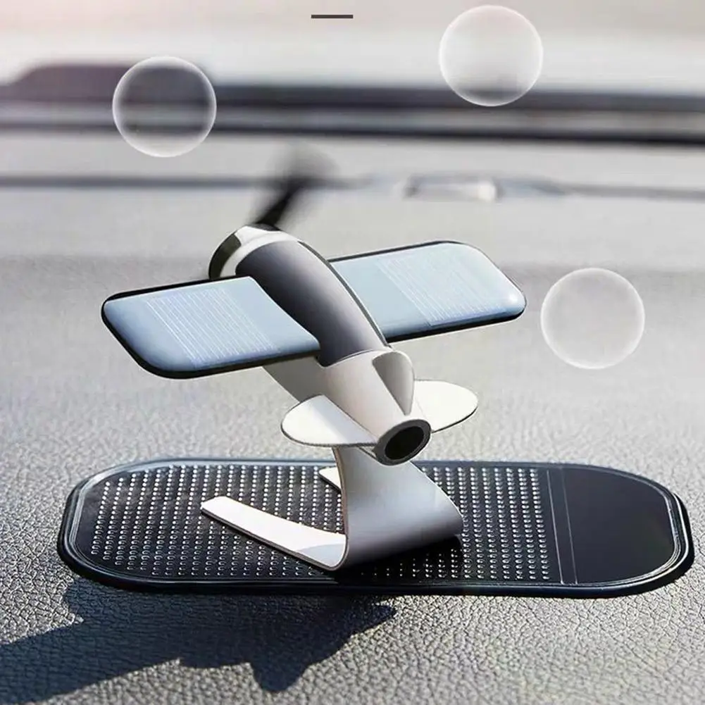 

Car Interior Accessories Solar Airplane Model Center Air Decoration Console Ornaments Personality Freshener I7l3