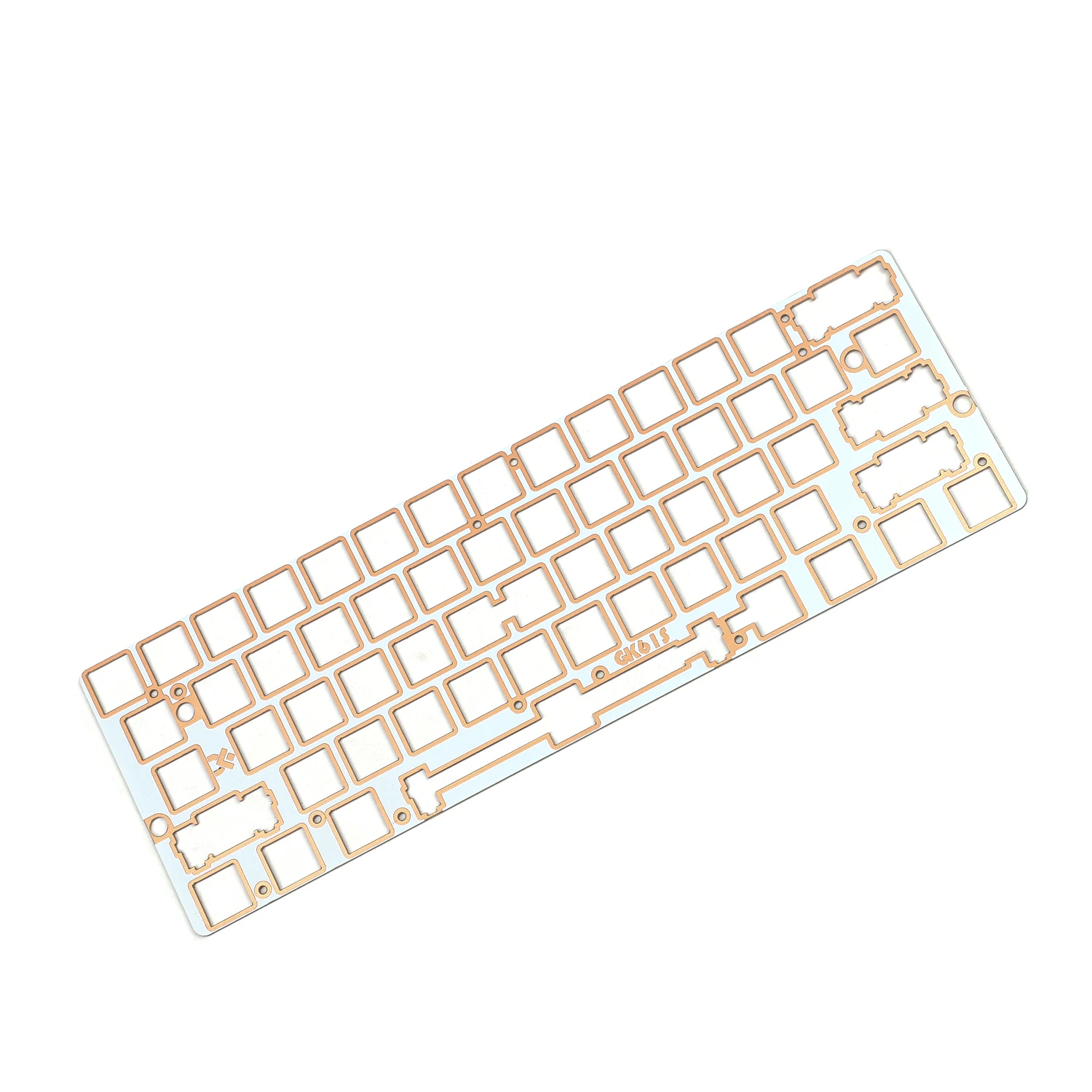 Набор для клавиатуры GK64 GK64X GK64xs GK61 GK61x GK61xs Hotswap RGB Деревянный чехол с ЧПУ проводная