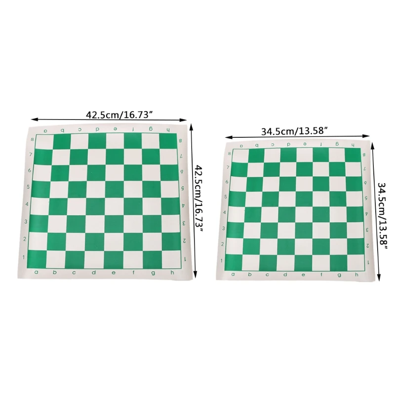 

Imitation Leather Chessboard Standard International Chess Kid Educational Games