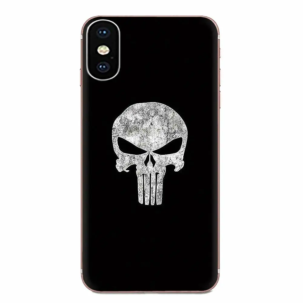 Силиконовый чехол для телефона Samsung Galaxy A71 A51 A01 S20 Plus Ultra S11 S11E S10 The Punisher|Бамперы| |