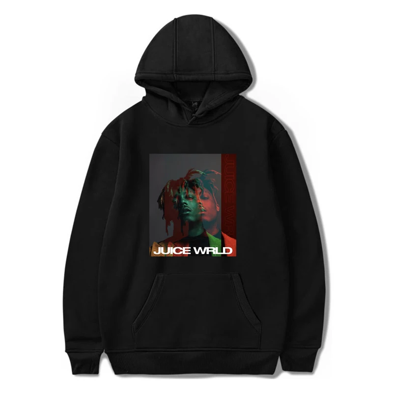 Мужская толстовка в стиле хип хоп с принтом певицы Respect Juice WRLD уличная одежда