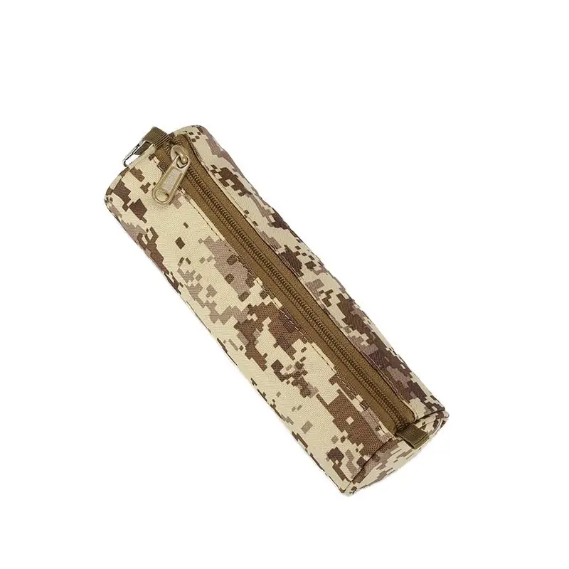 Stationery Bag Military Fashion Oxford Cloth Student Large Capacity Pen Bag Pencil Box Storage Bag