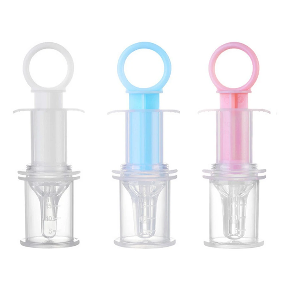

Baby kids smart medicine dispenser Needle Feeder Squeeze Medicine Dropper Dispenser Pacifier Feeding Utensils