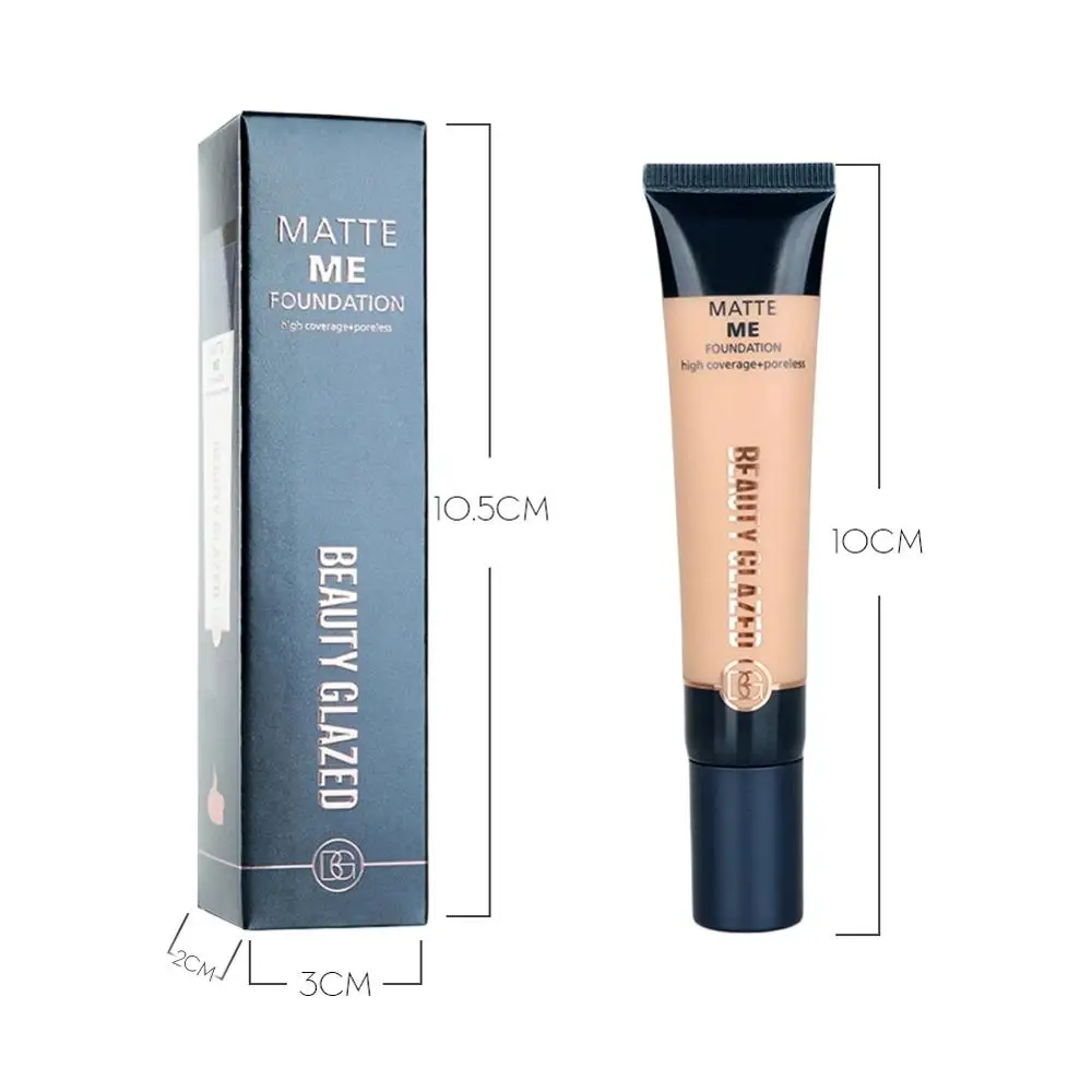 Beauty glazed база для макияжа лица Жидкая основа BB крем консилер грунтовка легко