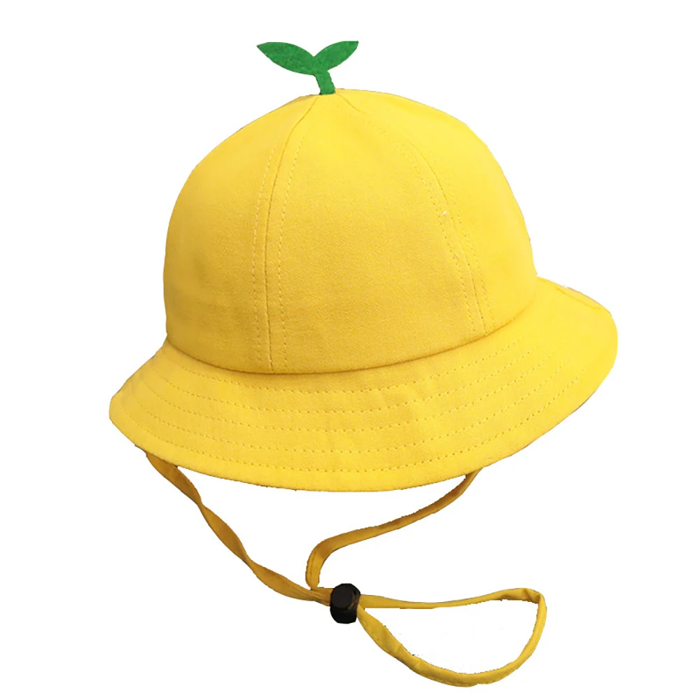 

Geebro Summer Kids Baby Cute Sun Hat Spring Autumn Hats Boys Girls Infant Outdoor Fishman Hat Thin Shade Children Solid Cap