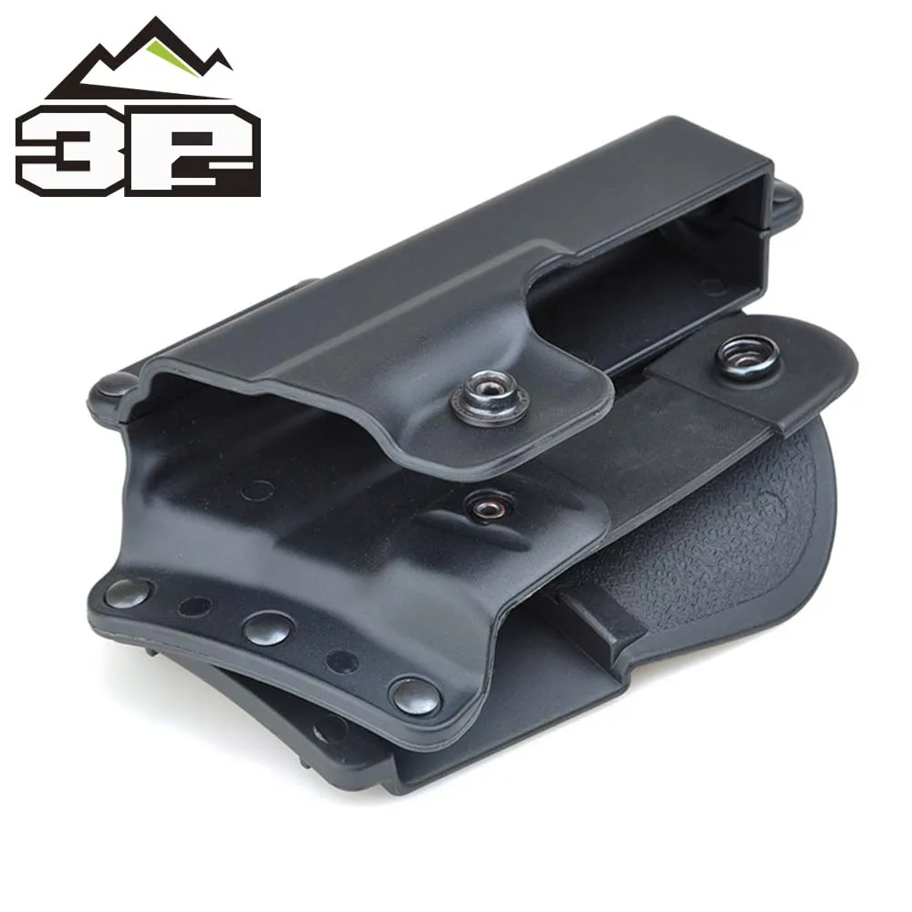 

New Airsoft Tactical Rotating Paddle Holster for Glock Hunting Pistol Belt Holster Accessories WEX361