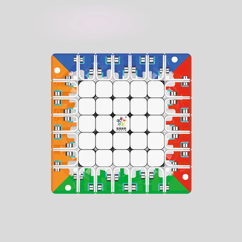 YUXIN магический профессиональный куб 7*7*7 Магнитный скоростной пазл 7x7 Обучающие