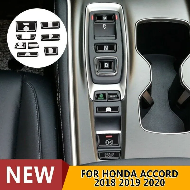 

Trim Button Cover Cover Decoration For Honda Accord 2018-2020 Gear Shift Guard