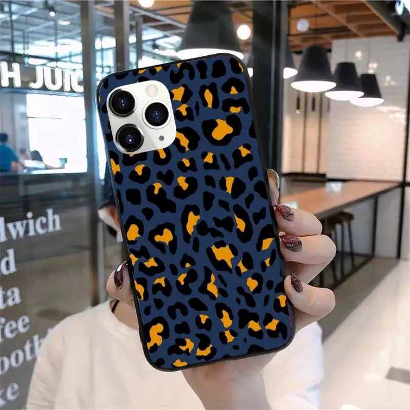 

Leopard pattern luxurious sexy Phone Case for iPhone 11 12 mini pro XS MAX 8 7 6 6S Plus X 5S SE 2020 XR
