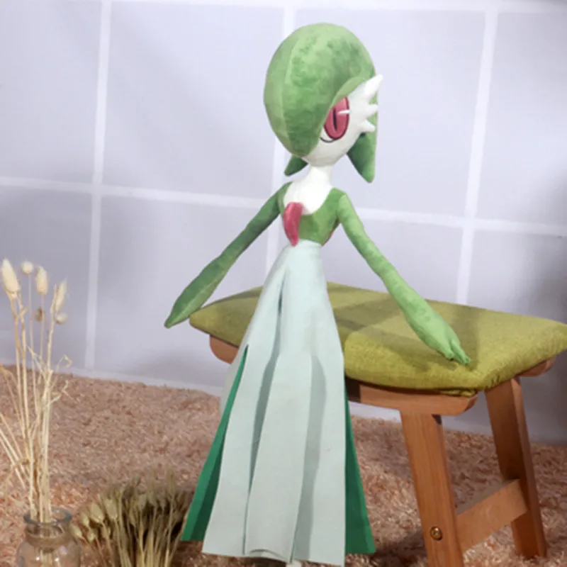 Японская аниме игра Покемон Gardevoir плюшевые игрушки кукла 60 см Kawaii подарок для