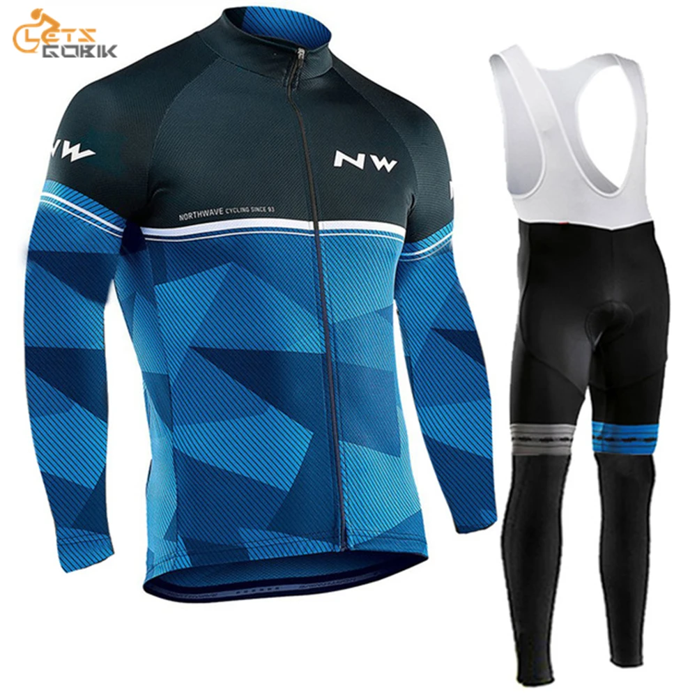2019 Pro Team Northwave Nw набор для велоспорта Мужская одежда летняя с длинным рукавом