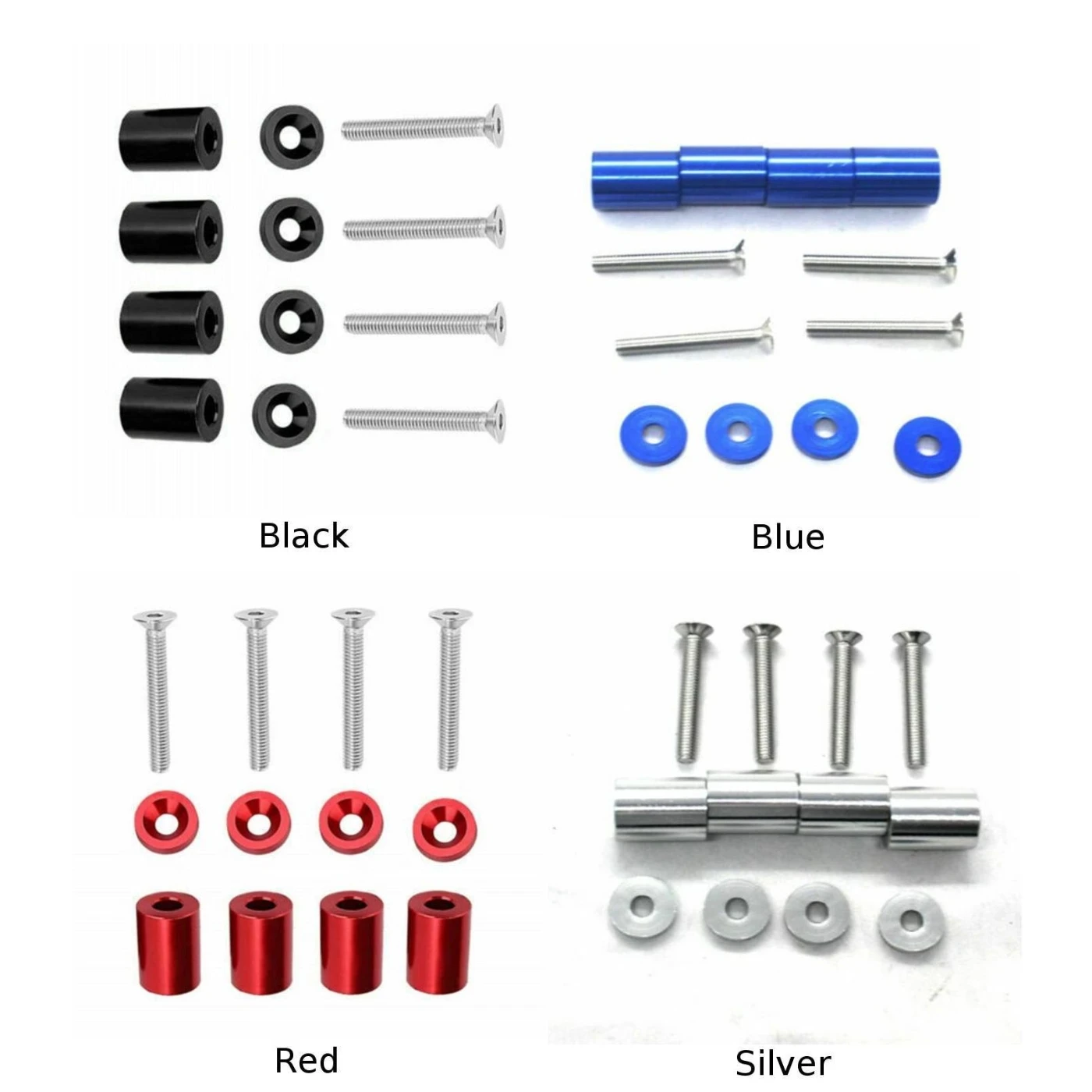 4 * разделитель стояка гоночная заготовка вытяжка турбо двигатель 6061 авиационный