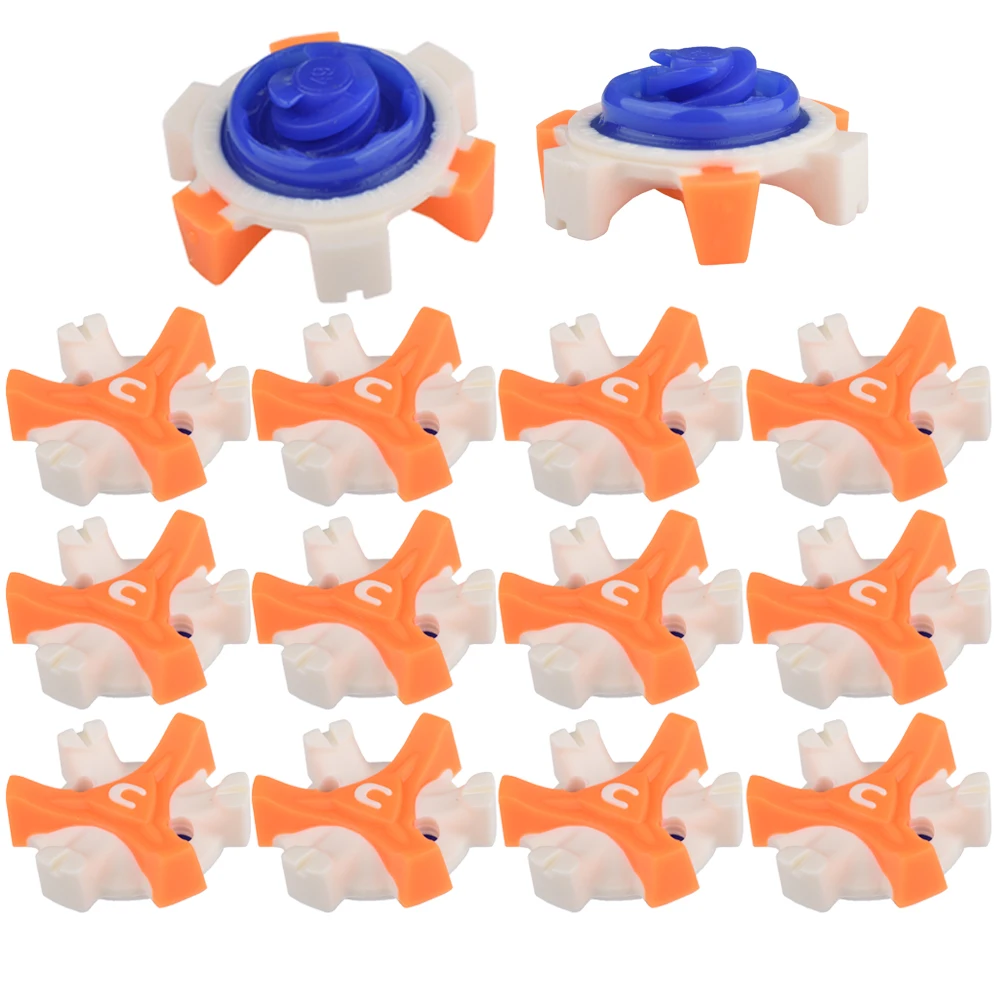 14 шт. ТПР обувные насадки с шипами для гольфа замена Скоба быстрое скручивание