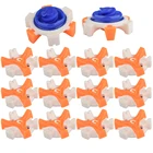 14 шт. ТПР обувные насадки с шипами для гольфа замена Шамба Скоба быстрое скручивание винтовые шпильки Stinger аксессуары для гольфа тройные шипы для обуви