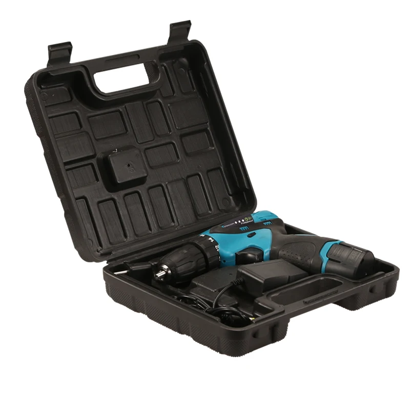 12V ручная дрель электрическая отвертка 2 Скорость Батарея электроинструменты с