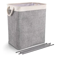 laundry baskets with handles collapsible linen hampers with detachable brackets well holding foldable laundry hamper