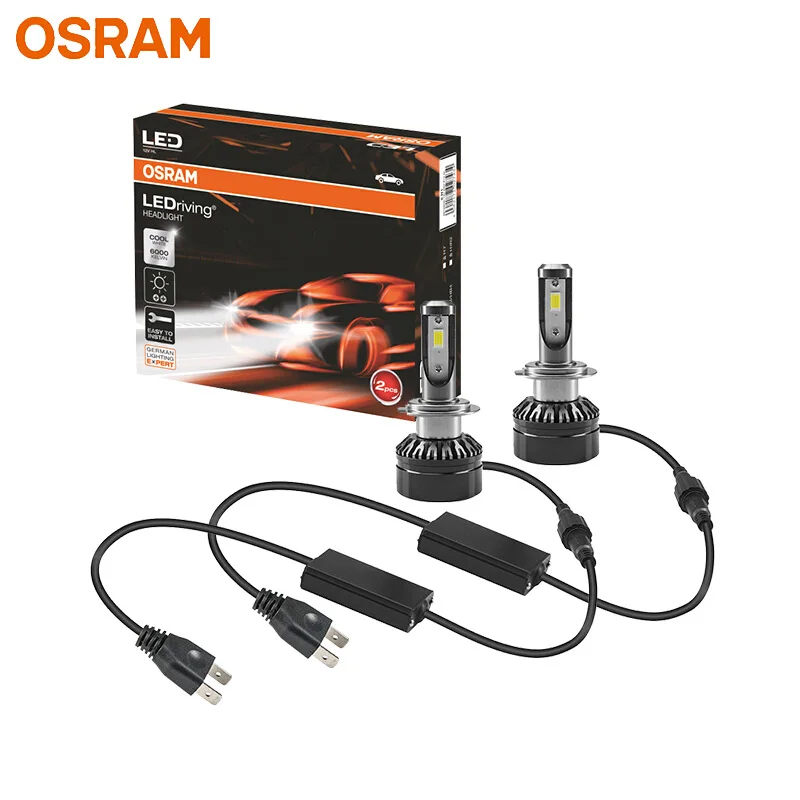 Автомобильная светодиодная лампа OSRAM H7 XLZ 12 в 25 Вт HL 6000K холодный белый свет