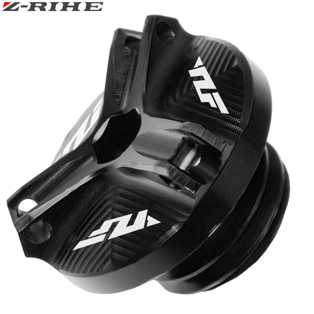 black Для Yamaha R1 R3 R6 YZF-R3 YZF-R6 YZF-R1 YZF-R25 MT07 MT-07 Машинное масло капсула Штекер винт крышки аксессуары для двигателя - Цвет: black