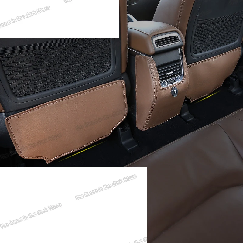

Lsrtw2017 Car Rear Seat Armrest Anti-kick Mat for Geely Boyue Atlas 2016 2017 2018 2019 2020 Interior Mouldings Accessories