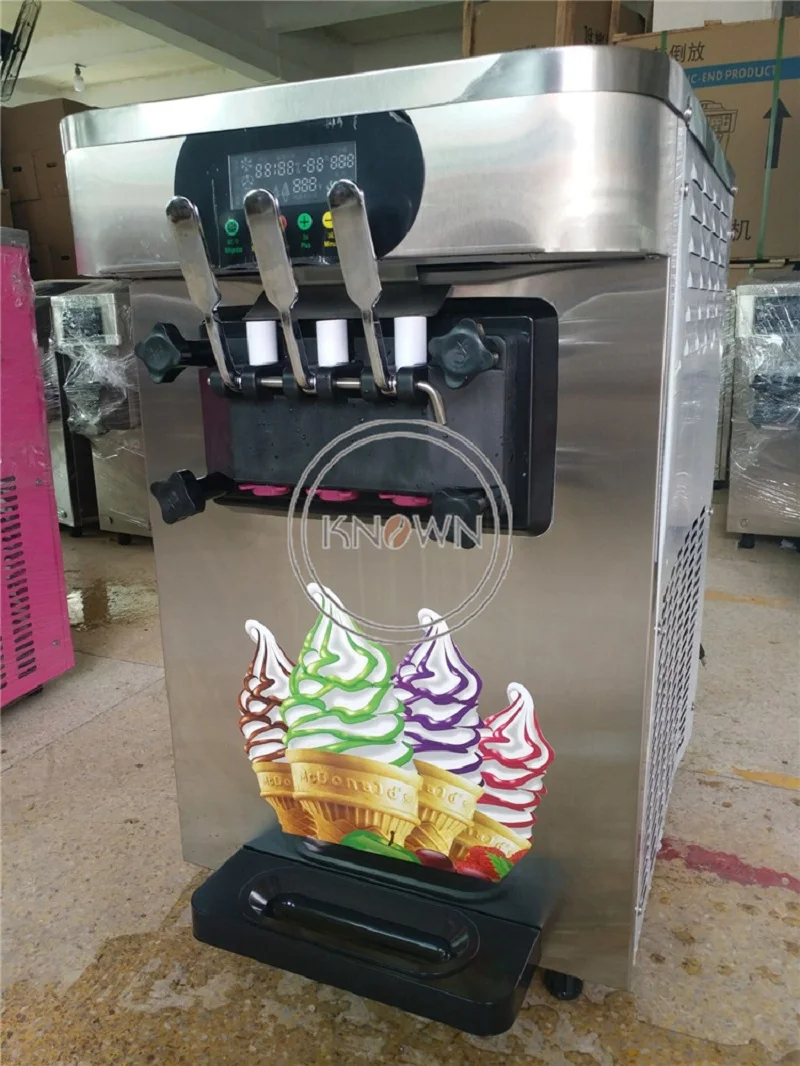 Горячая Распродажа Автоматическая mcdonald's мягкий Мороженое машины мягкое Настольный Мороженое делать автомат заводская цена
