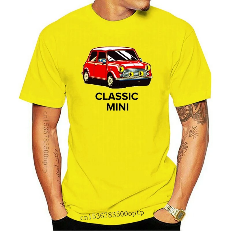 

New Mens Unisex WOMENS T SHIRT CLASSIC BRITISH LEYLAND MINI CAR
