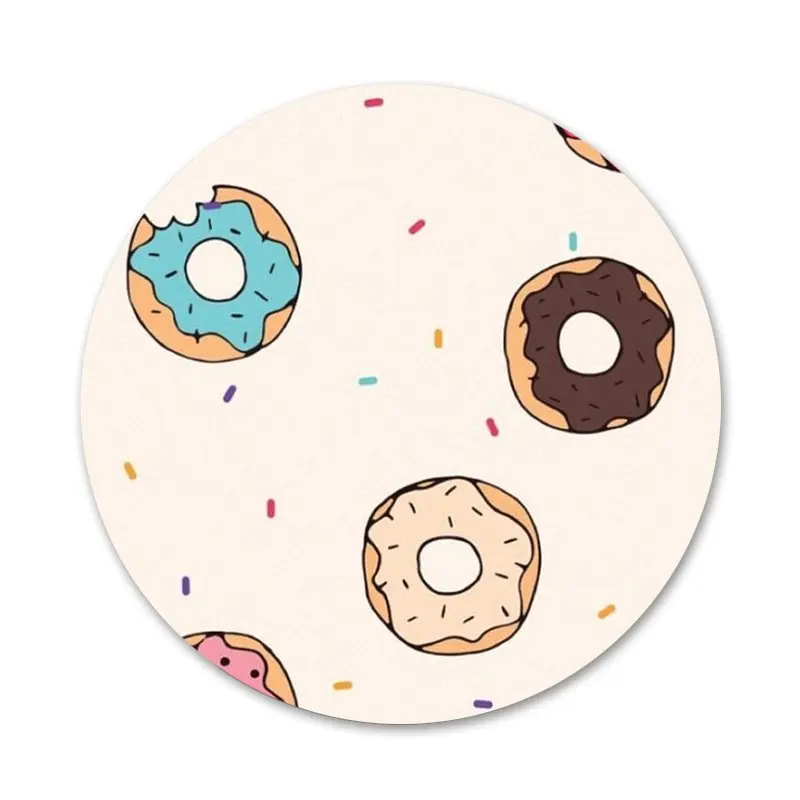 Значки для хлеба Пончика еды значки металлические украшения одежды рюкзака | Дом