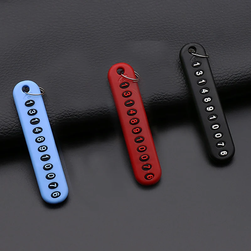 Брелок для ключей от потери автомобиля телефонный брелок с номером карты Peugeot 206