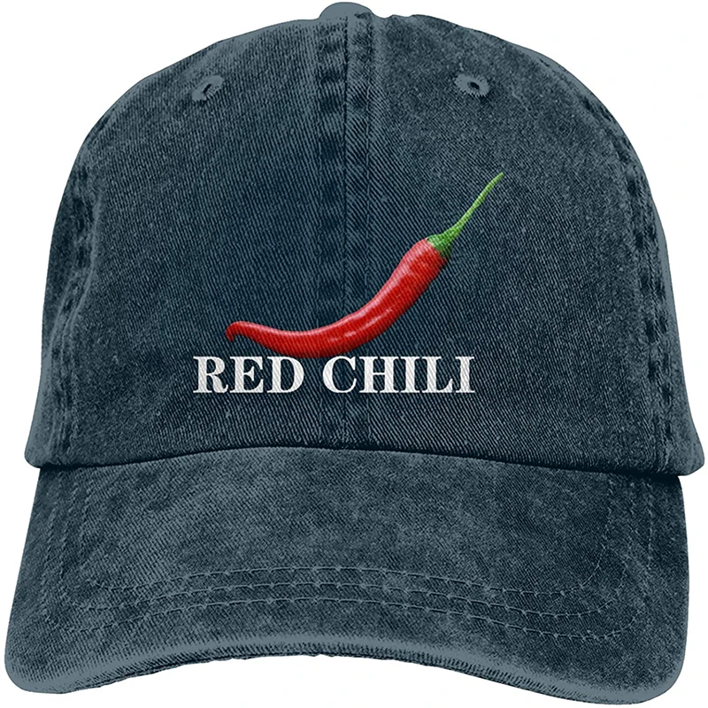

Red Chili Sports Denim Cap Adjustable Unisex Plain Baseball Cowboy Snapback Hat