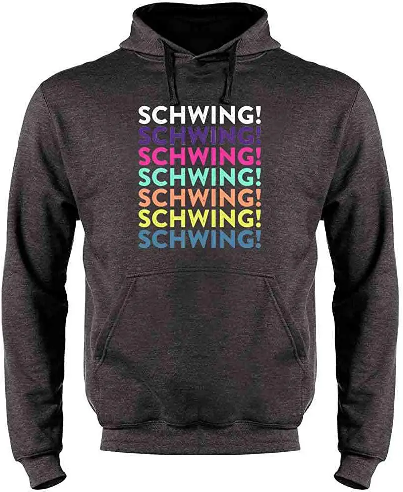 Schwing! 90's Slang Ретро винтажный Стиль Забавный Свитшот толстовки для мужчин женщин