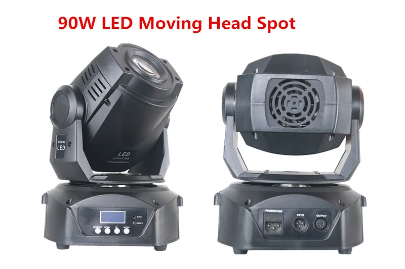90W LED-A 2 шт./лот, 60 Вт, 90 Вт, 150 Вт, 200 Вт, 230 Вт, светодиодный прожектор с движущейся головкой, точечный зум-светильник светодиодный Lyre для DJ, ночного клуба, вечерние - Цвет: 90W LED-A