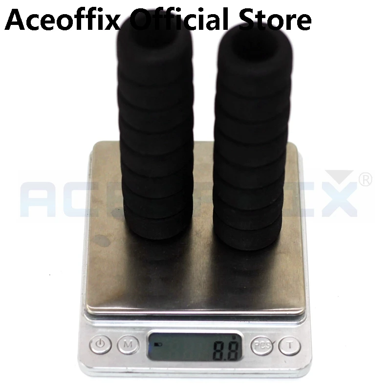 Легкие противоскользящие ручки для велосипеда Aceoffix|Упоры рук на руль велосипеда|