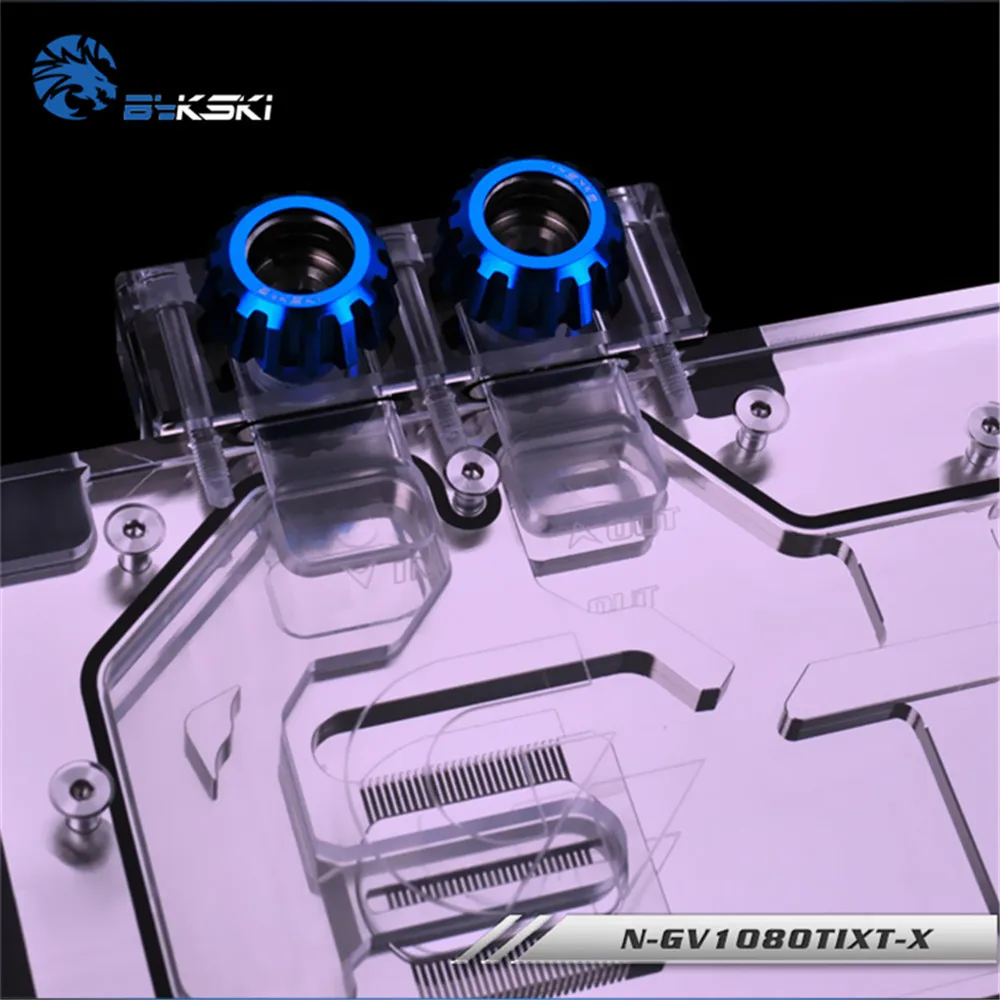 Bykski GPU воды блок полный охват для Gigabyte AORUS GTX 1080 Ti VGA Watercooler радиатора 5V/12V RGB N-GV1080TIXT-X |