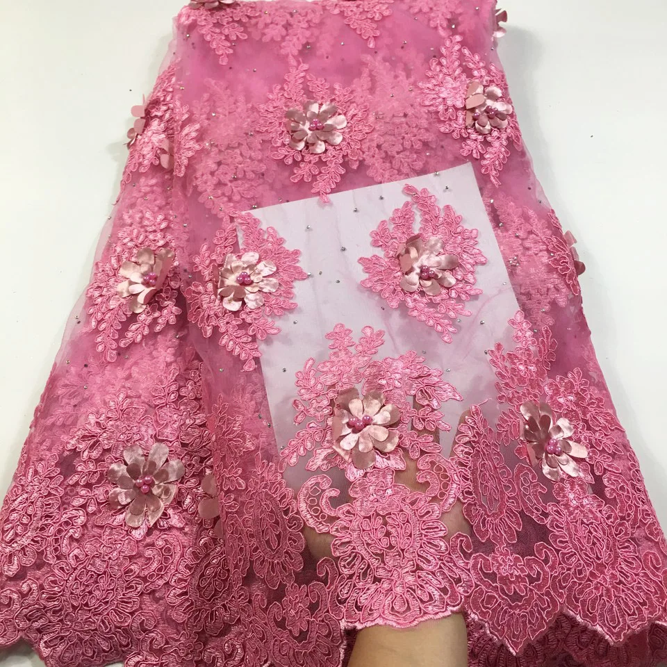 3d кружевной ткани новейшая африканская кружевная ткань 2021 высокое качество