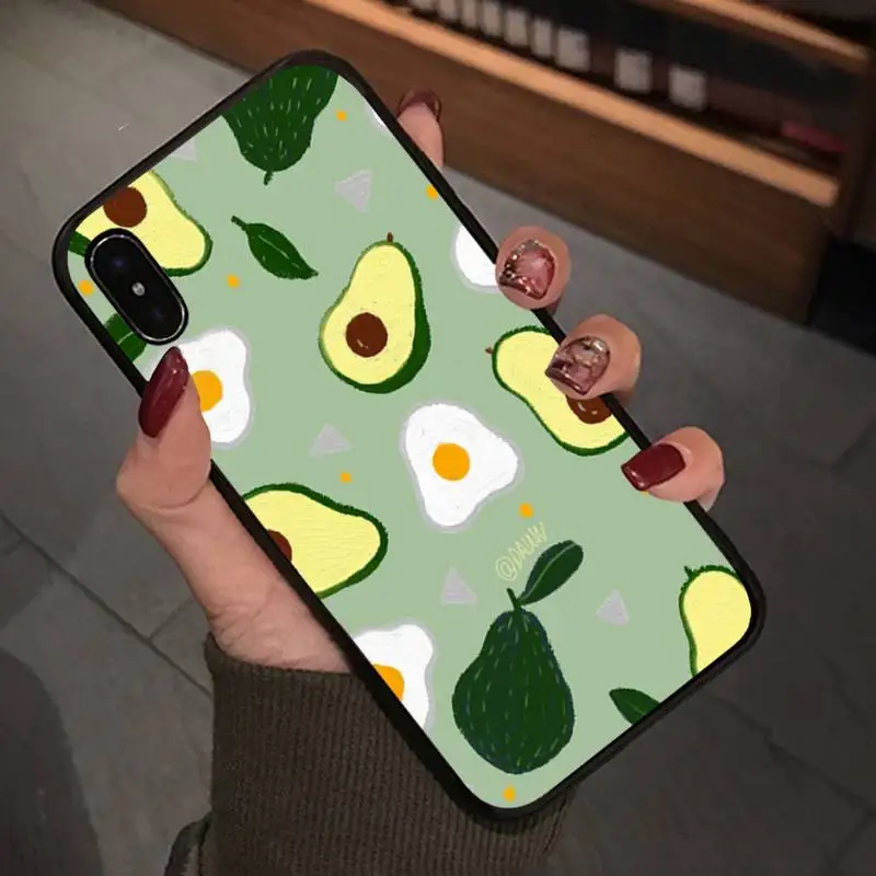 Yinuoda авокадо эстетичный милый Модный узор чехол для Samsung Galaxy Note 9 A3 A5 A6 A7 Мобильный