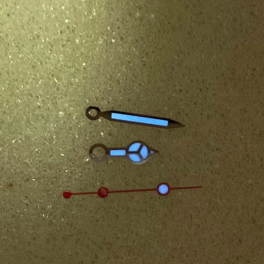 

Watch Hands Wristwatch Pointers for NH35 NH36 Movement Blue Luminous