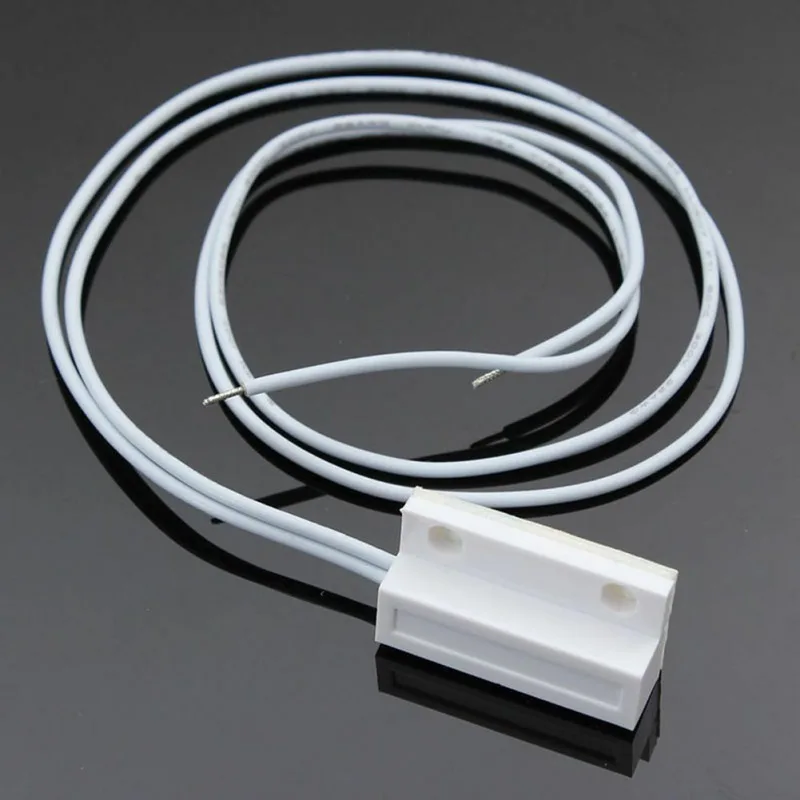 

For MC-38 Wired Door Window Sensor Magnetic Switch Home Alarm System Detector 2 pair /lot