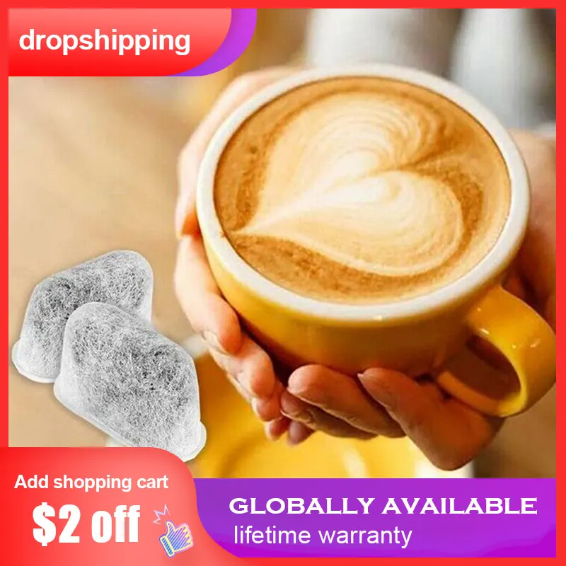

6PCS Filter core Breville BWF100 Compatible -Breville Espresso Machine 4.7 * 2.1 * 2.6cm White Spare Parts