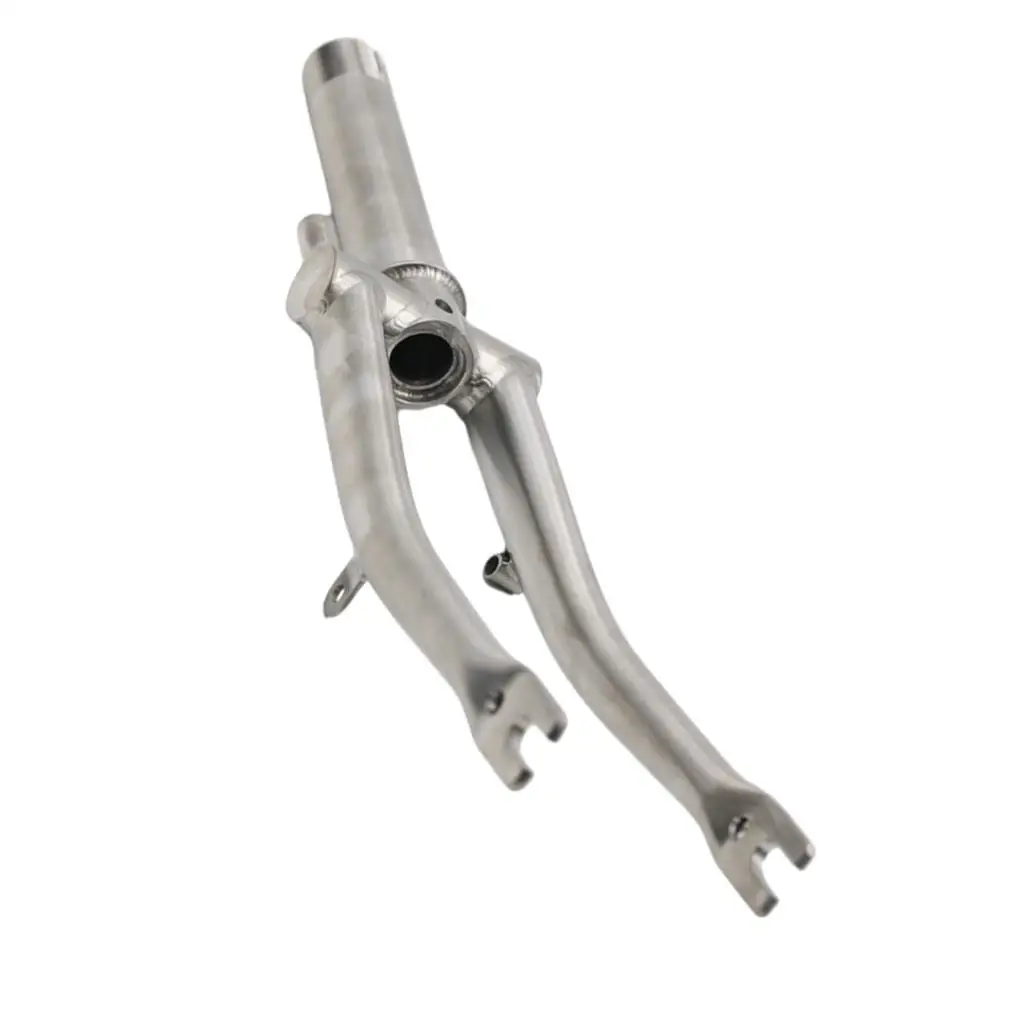 Сверхлегкая Складная Велосипедная вилка для передней вилки из титанового сплава