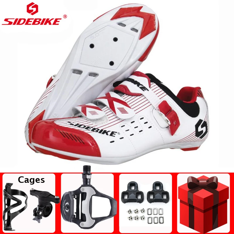 

Sidebike Professional Road Bike Shoes for Men Women Self-locking Cycle Sneakers Man Athletic Cycle Shoe Road Bicycle Bicicleta