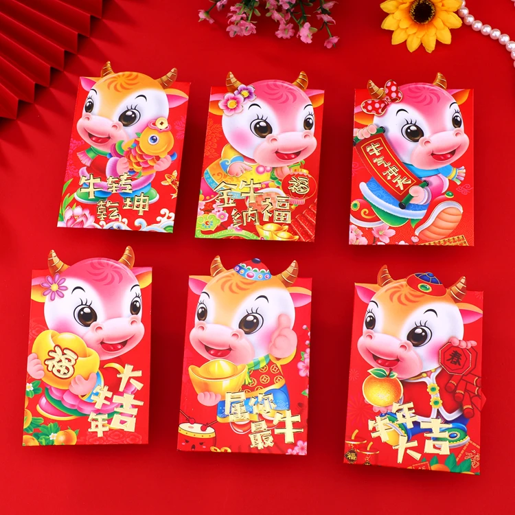 36 шт./набор с мультипликационным принтом Ox Lucky Cat Дизайн Бумага наклейки для