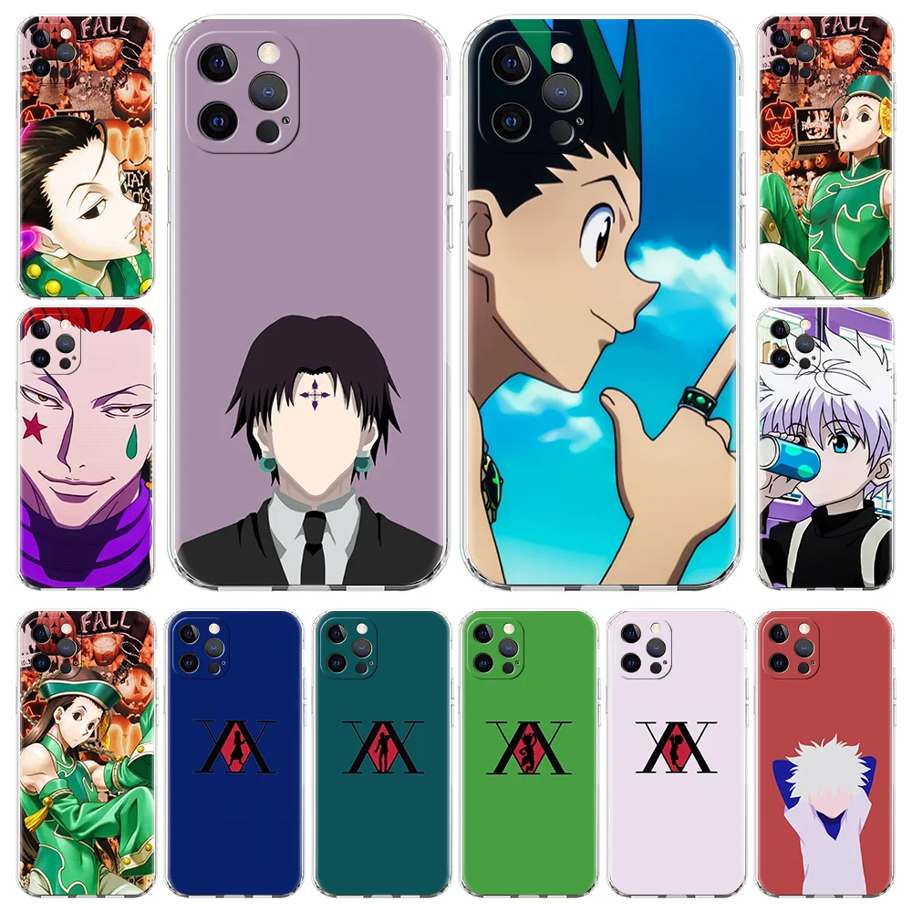 Чехол для телефона Hunter X HXH iPhone 13 Pro 11 12 Max XR XS 7 8 Plus SE 2020 | Мобильные телефоны и
